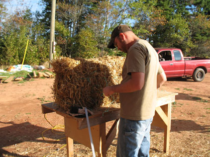 greenspree straw bale home