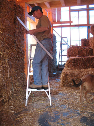 straw bale home